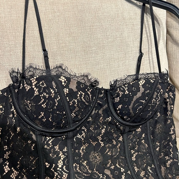 Lace Mini Dress - Picture 2 of 5